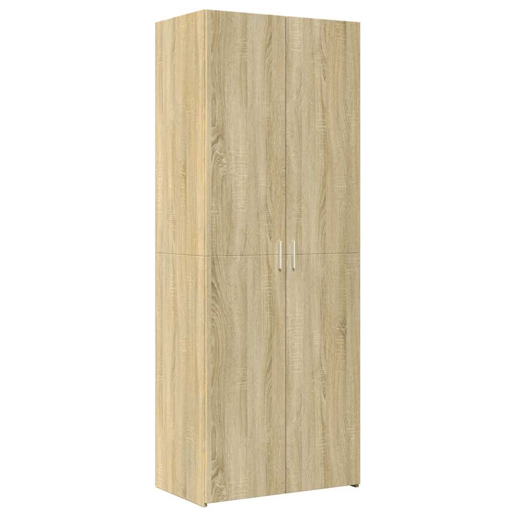 Oppbevaringsskap Sonoma Eik 70X42,5X225 Cm Konstruert Tre