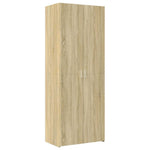 Oppbevaringsskap Sonoma Eik 70X42,5X225 Cm Konstruert Tre