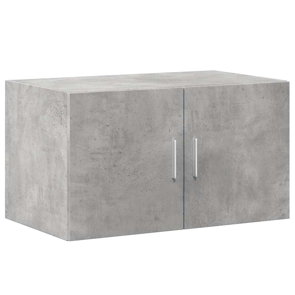Oppbevaringsskap Betonggrå 70X42,5X225 Cm Konstruert Tre