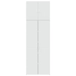 Highboard Hvit 80X42,5X249 Cm Konstruert Tre