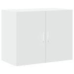 Highboard Hvit 80X42,5X249 Cm Konstruert Tre
