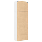 Highboard Hvit 80X42,5X249 Cm Konstruert Tre