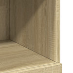 Hylle Sonoma Eik 80X42,5X124 Cm Konstruert Tre