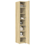 Hylle Sonoma Eik 30X42,5X185 Cm Konstruert Tre