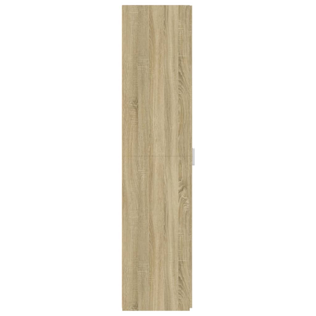 Hylle Sonoma Eik 30X42,5X185 Cm Konstruert Tre