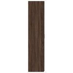 Hylle Brun Eik 30X42,5X185 Cm Konstruert Tre