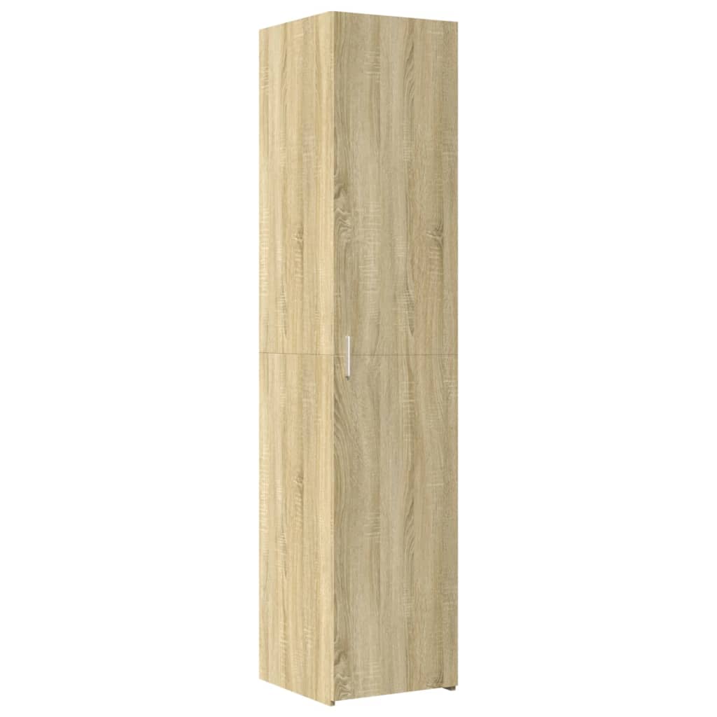 Hylle Sonoma Eik 40X42,5X185 Cm Konstruert Tre