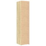 Hylle Sonoma Eik 40X42,5X185 Cm Konstruert Tre