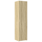 Hylle Sonoma Eik 45X42,5X185 Cm Konstruert Tre