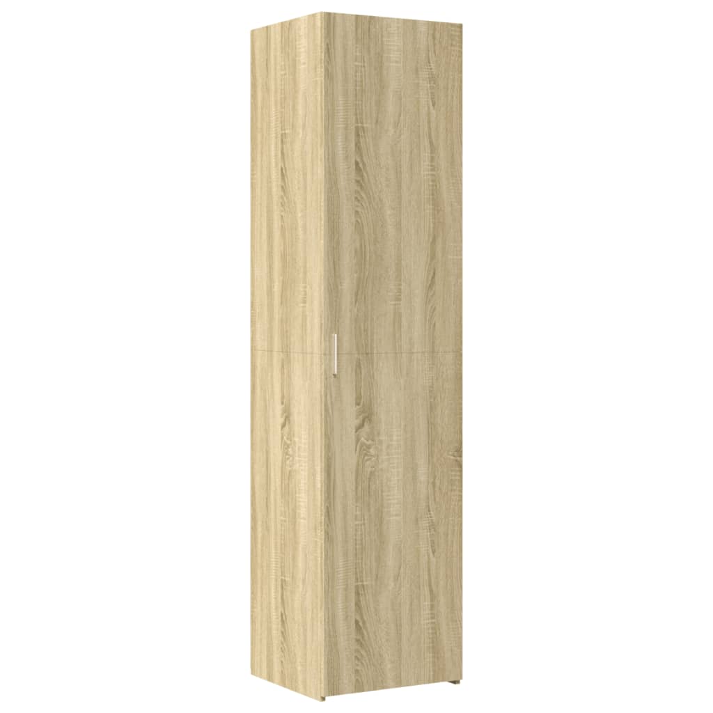 Hylle Sonoma Eik 45X42,5X185 Cm Konstruert Tre