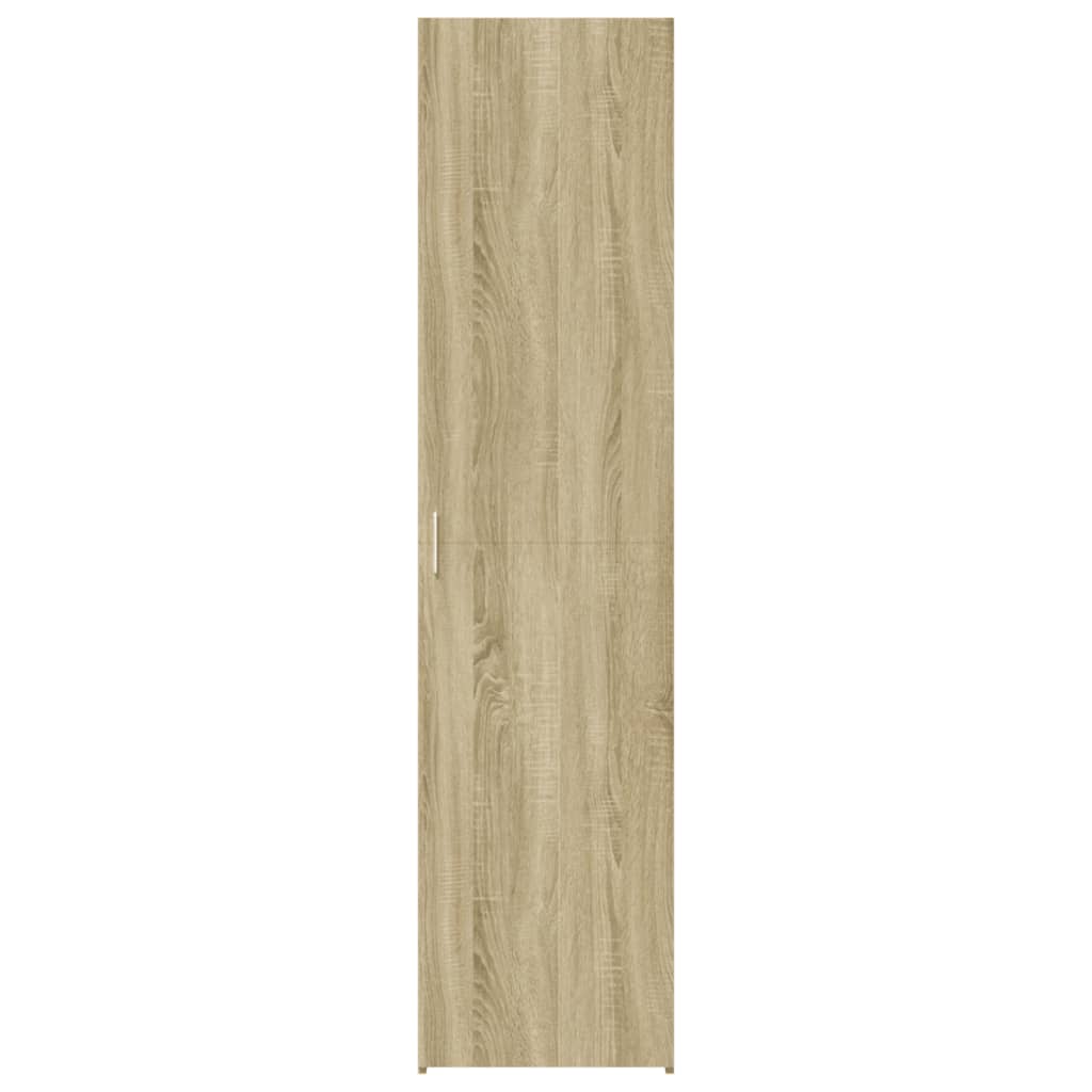 Hylle Sonoma Eik 45X42,5X185 Cm Konstruert Tre