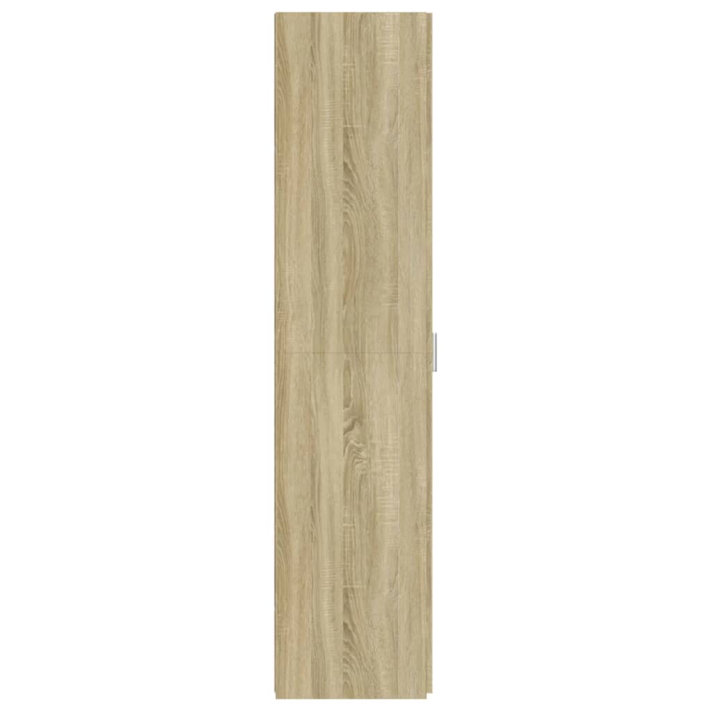Hylle Sonoma Eik 45X42,5X185 Cm Konstruert Tre