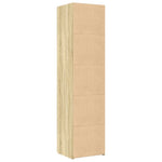 Hylle Sonoma Eik 45X42,5X185 Cm Konstruert Tre