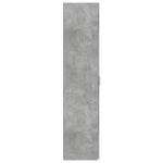 Hylle Betonggrå 45X42,5X185 Cm Konstruert Tre