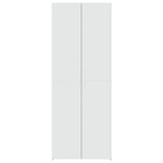 Highboard Hvit 70X42,5X185 Cm Konstruert Tre