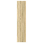 Highboard Sonoma Eik 70X42,5X185 Cm Konstruert Tre