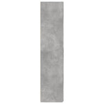 Highboard Betonggrå 70X42,5X185 Cm Konstruert Tre