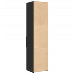 Hylle Svart 45X42,5X185 Cm Konstruert Tre