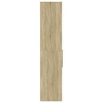 Hylle Sonoma Eik 45X42,5X185 Cm Konstruert Tre