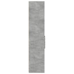 Hylle Betonggrå 45X42,5X185 Cm Konstruert Tre