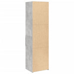 Hylle Betonggrå 50X42,5X185 Cm Konstruert Tre