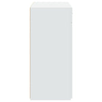 Skjenk Hvit 80X42,5X93 Cm Konstruert Tre
