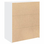 Skjenk Hvit 80X42,5X93 Cm Konstruert Tre