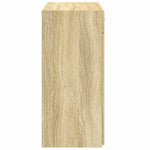 Skjenk Sonoma Eik 80X42,5X93 Cm Konstruert Tre