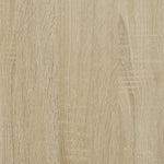 Skjenk Sonoma Eik 80X42,5X93 Cm Konstruert Tre