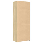 Hylle Sonoma Eik 70X41X185 Cm Konstruert Tre