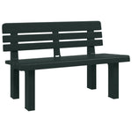 Hagebenk Grønn 110X52X71 Cm Polypropylen