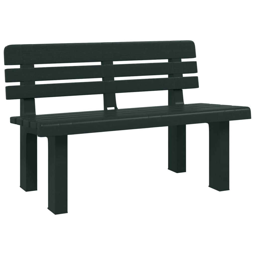 Hagebenk Grønn 110X52X71 Cm Polypropylen