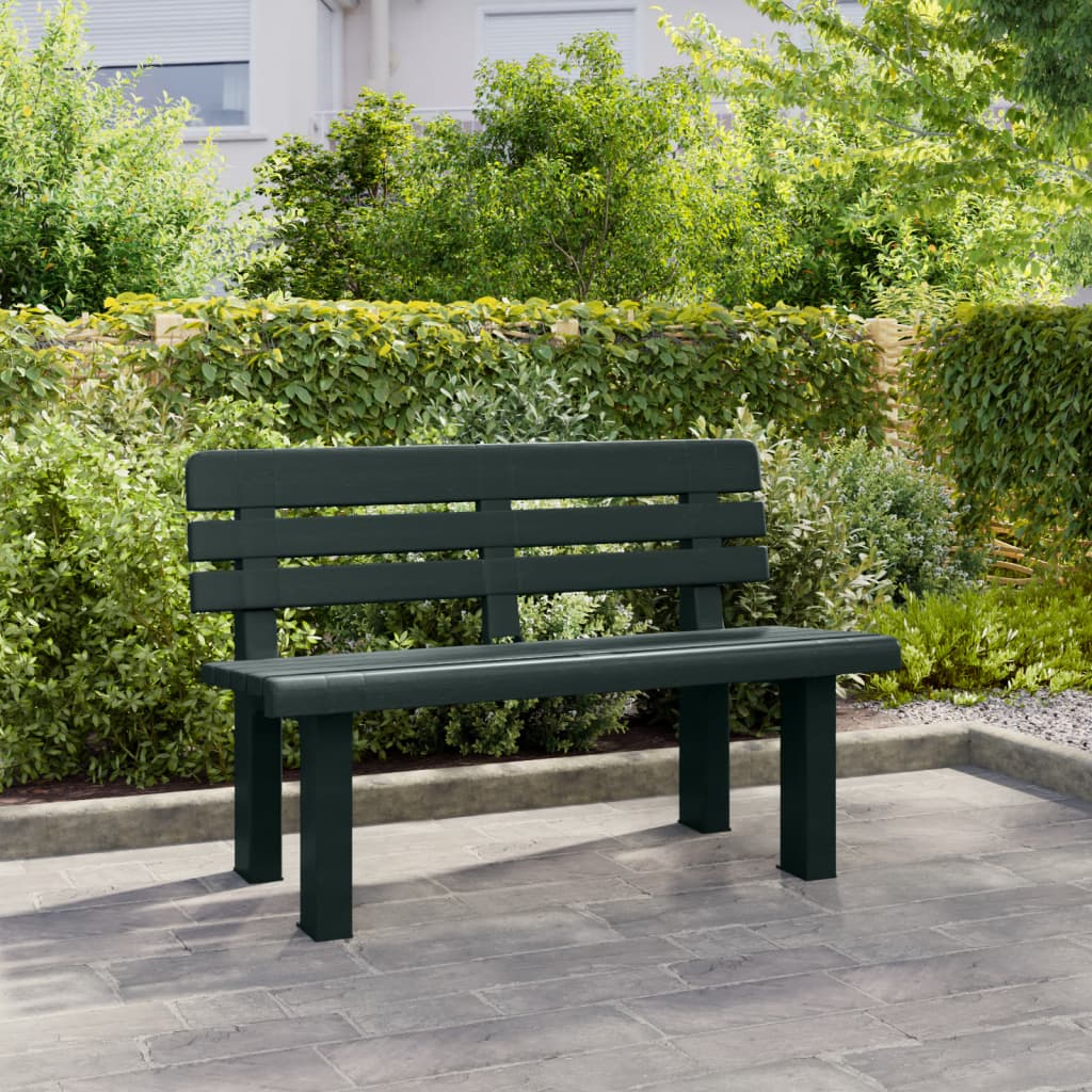 Hagebenk Grønn 110X52X71 Cm Polypropylen