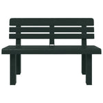Hagebenk Grønn 110X52X71 Cm Polypropylen