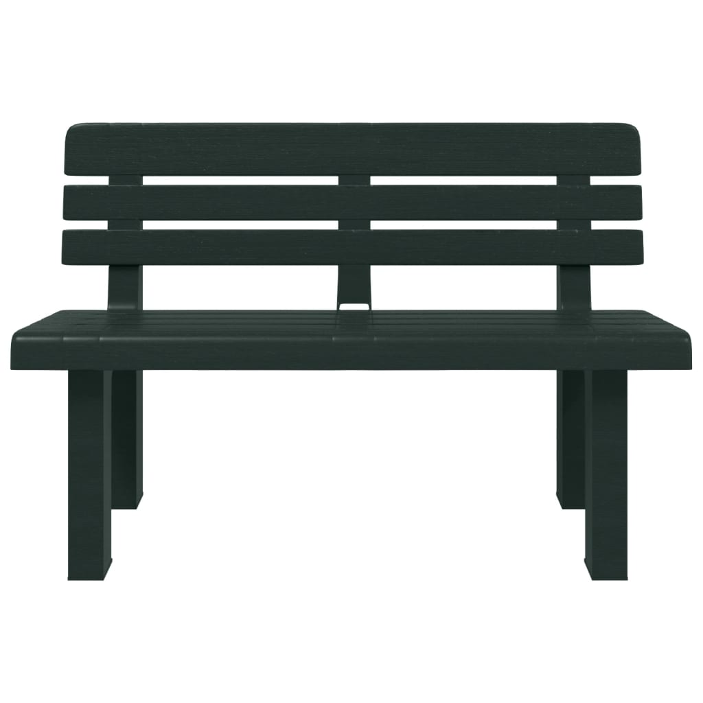 Hagebenk Grønn 110X52X71 Cm Polypropylen