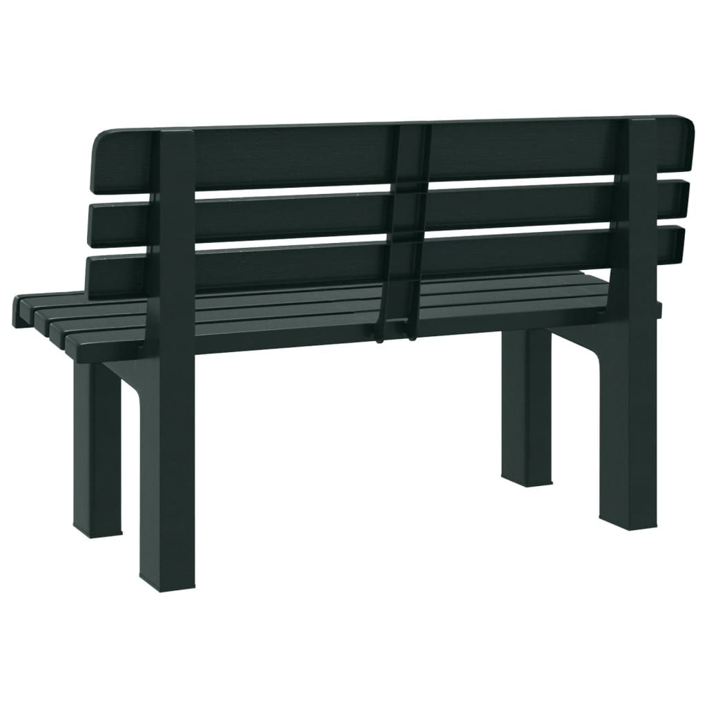 Hagebenk Grønn 110X52X71 Cm Polypropylen