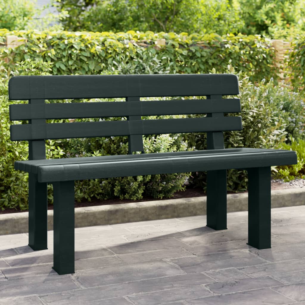 Hagebenk Grønn 110X52X71 Cm Polypropylen