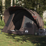 Campingtelt 5 Personer Brun Vanntett