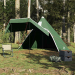 Campingtelt Tipi 5 Personer Grønn Vanntett