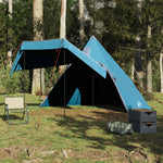 Campingtelt Tipi 5 Personer Blå Vanntett