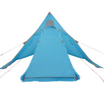 Campingtelt Tipi 5 Personer Blå Vanntett