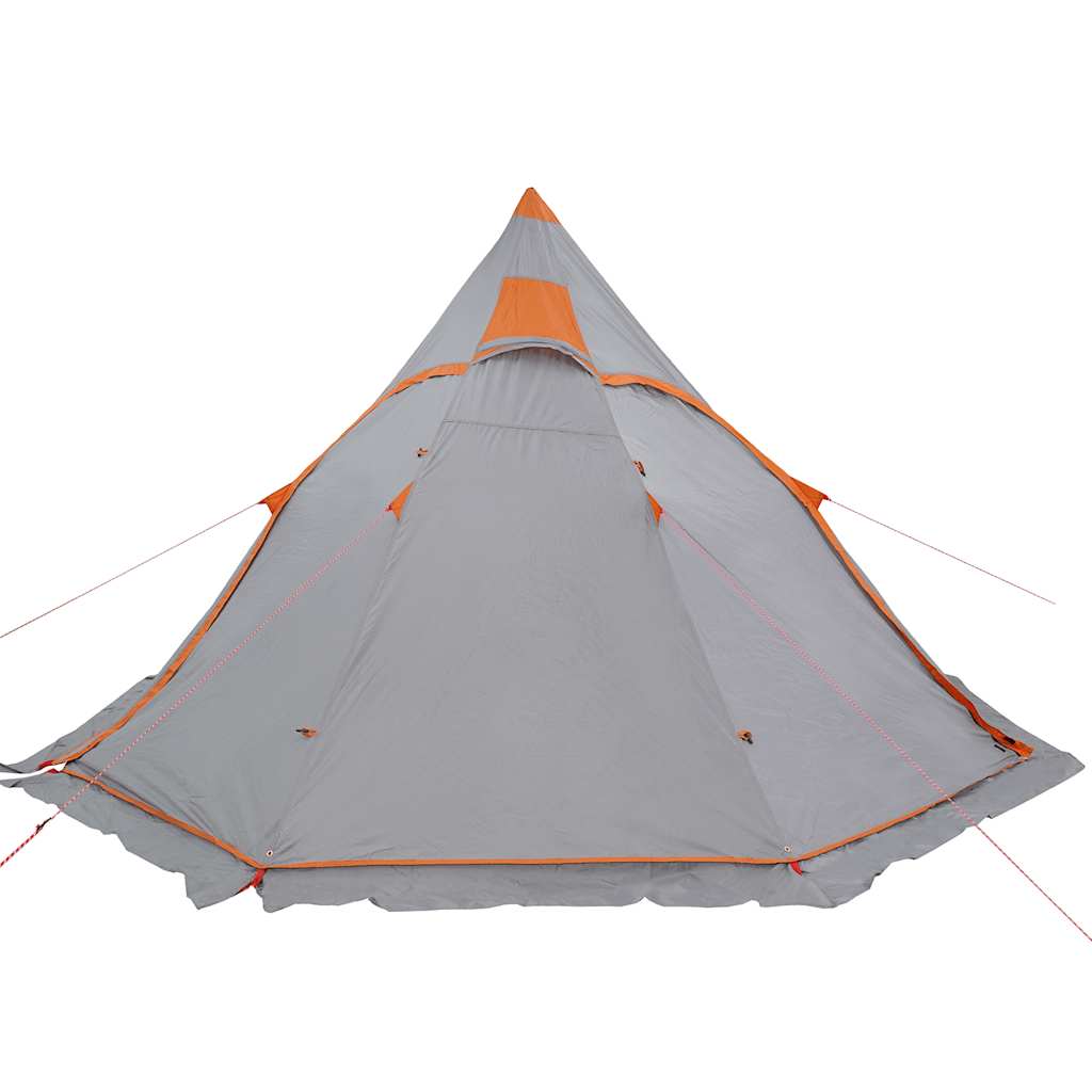 Campingtelt Tipi 5 Personer Grå Vanntett