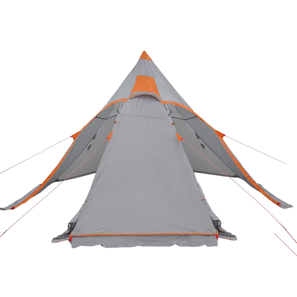 Campingtelt Tipi 5 Personer Grå Vanntett