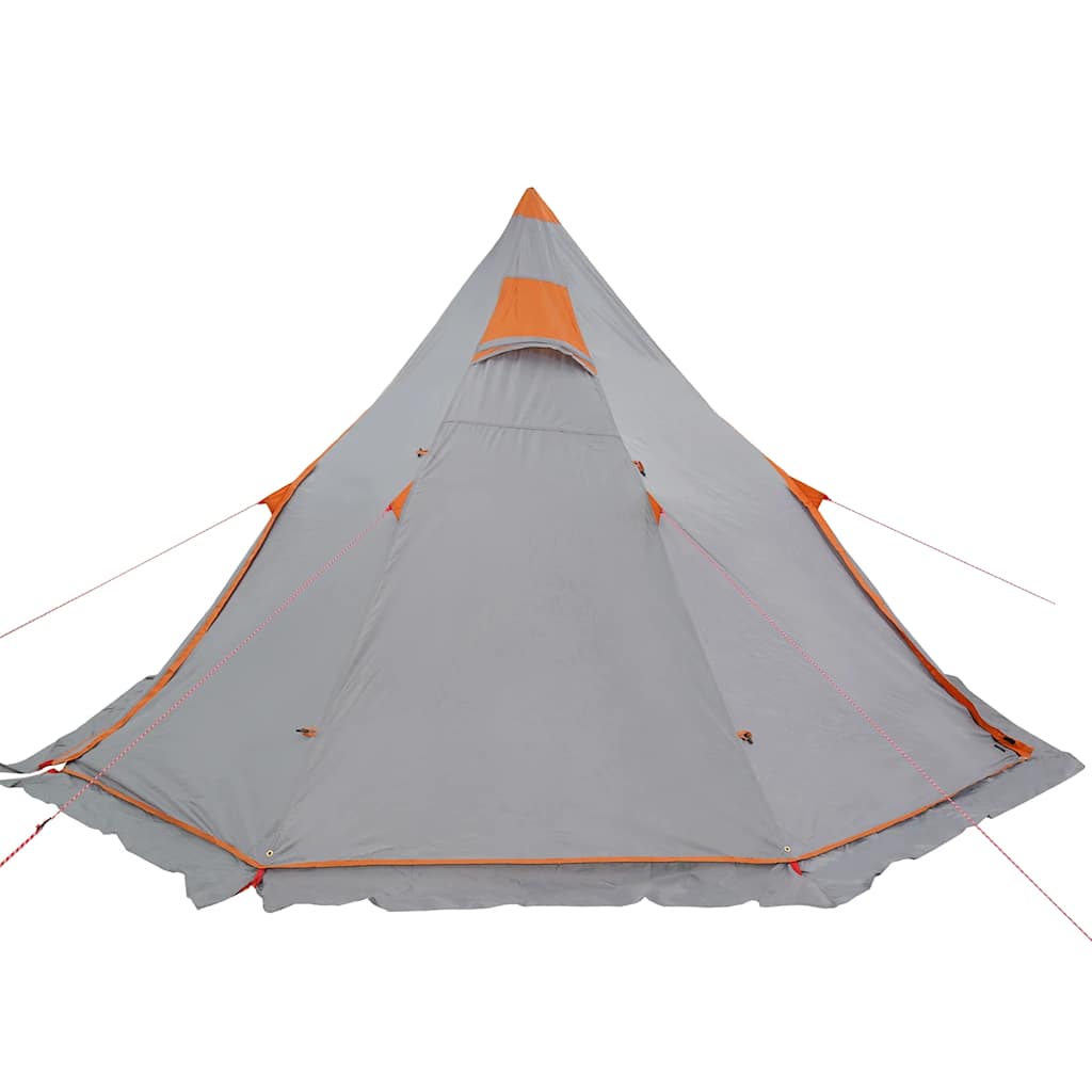 Campingtelt Tipi 5 Personer Grå Vanntett