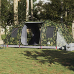 Tunneltelt For Camping 4 Personer Kamuflasje Vanntett