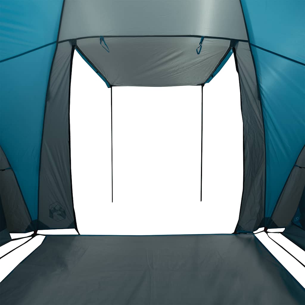 Tunneltelt For Camping 5 Personer Blå Vanntett