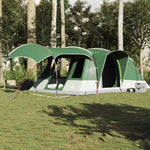 Tunneltelt For Camping 5 Personer Grønn Vanntett
