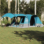 Tunneltelt For Camping 5 Personer Blå Vanntett