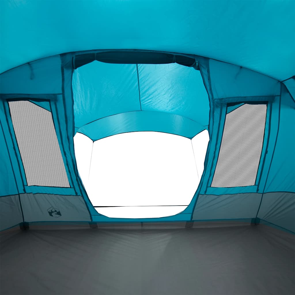Tunneltelt For Camping 5 Personer Blå Vanntett