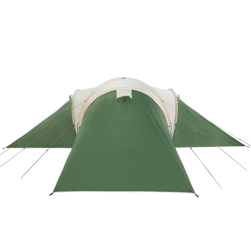 Kuppeltelt For Camping 6 Personer Grønn Vanntett